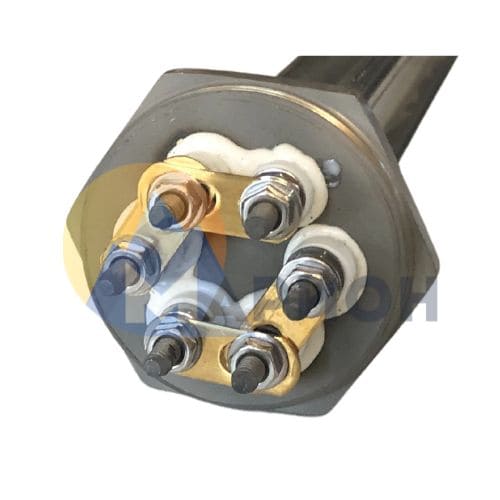 Блок ТЭН 4,5 кВт для воды 310 мм фланец G1 1/4" 220 В JH
